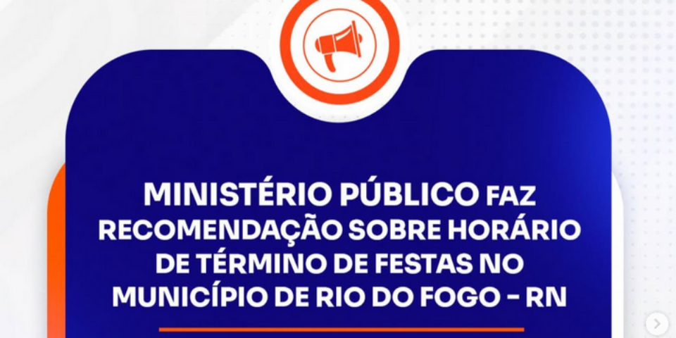 RECOMENDAÇÃO | MINISTÉRIO PÚBLICO