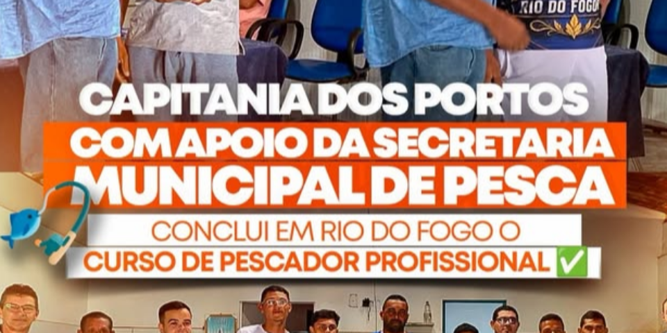 MAIS CONHECIMENTO PARA NOSSOS PESCADORES
