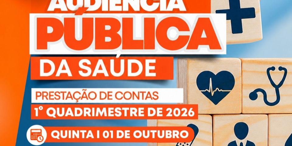AUDIÊNCIA PÚBLICA DA SAÚDE